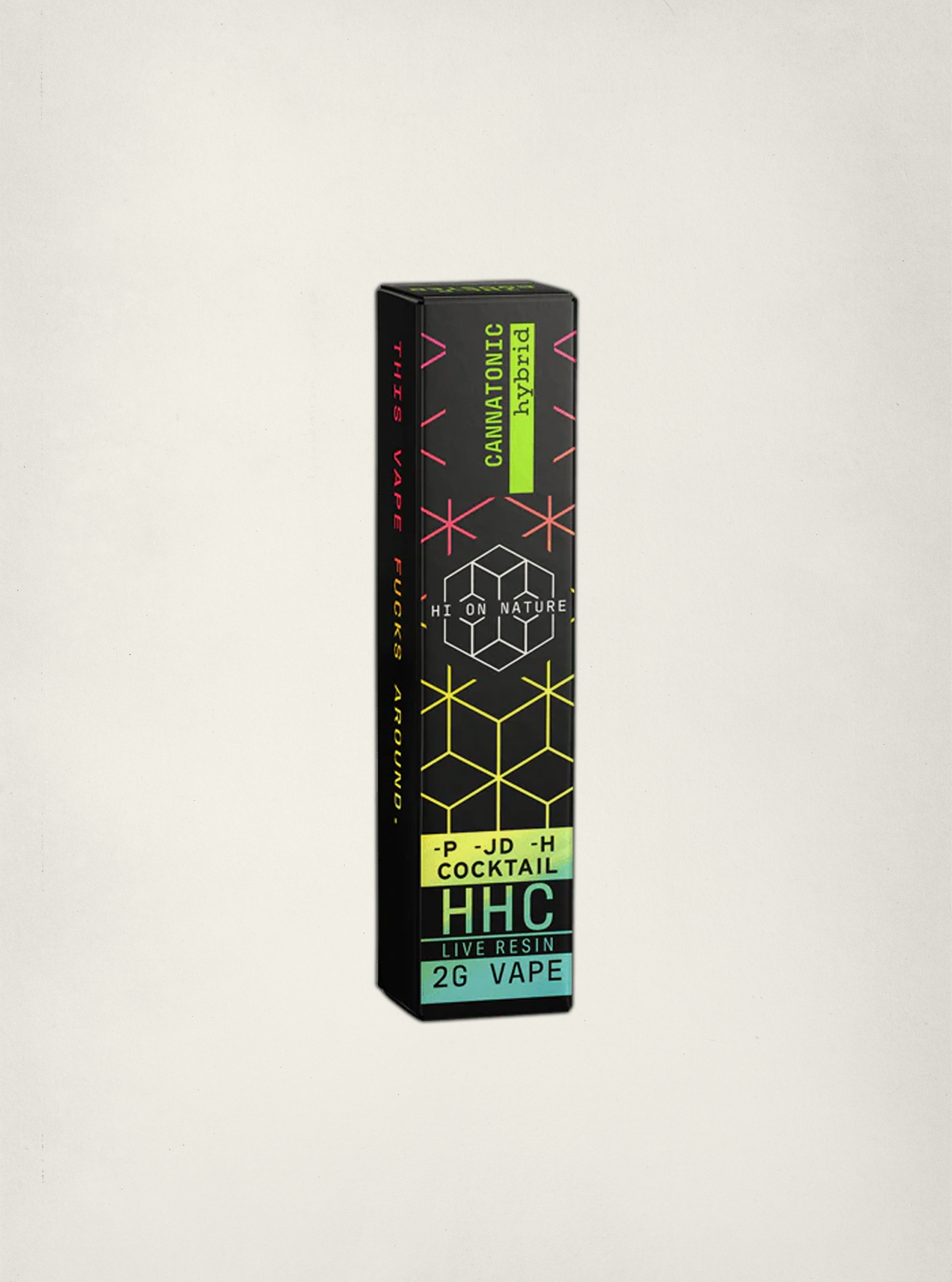 Hi On Nature Cannabis Hybrid - HHC Vape - Cannatonic - Kush Mexico