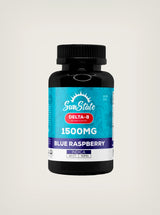 Sun State Hemp gomitas con THC Delta 8 Blue Raspberry