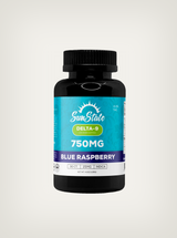 THC Delta 9 Gummies Sabor Blue Raspberry 30 pzs