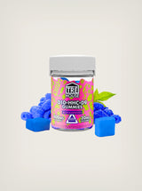 TRE House Gomitas con THC Delta 10, HHC y Delta 9 Sabor Blue Raspberry