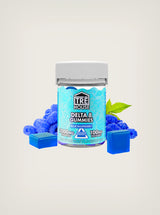 TRE House Delta 8 Gummies Blue Raspberry